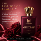 Moxero Velvet Rose luxury Extrait De Parfum bottle for women