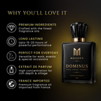 Dominus by Moxero – long-lasting IFRA certified men's perfume benefits