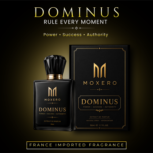 Dominus by Moxero – luxury Extrait De Parfum, 50ml bottle, France imported